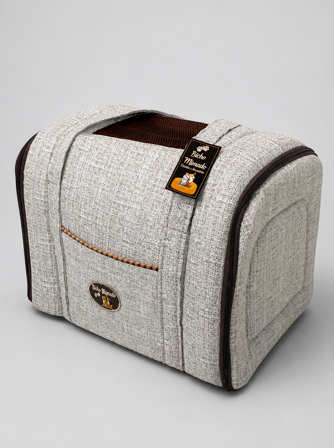 Bolsa De Transporte Courino Pet Grande - Cachorro e Gato - Image 16