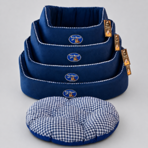 Conjunto 4 Camas Pet Europa Suede Luxo - Cachorro e Gato